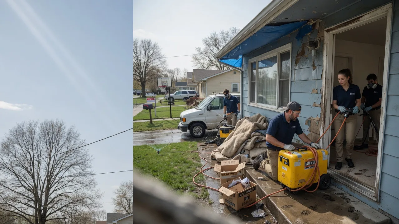 Basement Flood Cleanup in Eagle, MI near me